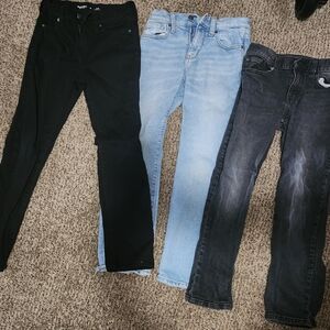 Old Navy Kids Jeans - Black, Light Blue, Dark Gray